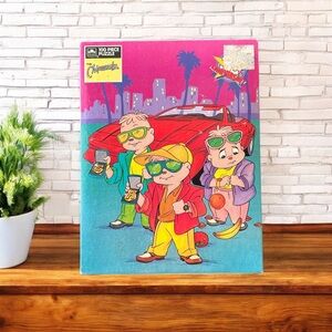 Vintage Alvin And The Chipmunks 100 pc Jigsaw Puzzle 1990 11.5"x 15"